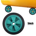thumbnail image 1 of Greenne 2Pcs Green Air Compressor Wheel Replacement Caster Silent 5 Inch Shockproof, 1 of 9