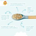 thumbnail image 3 of Belov Organic Baby Oatmeal Cereal, Regular Oat, Textured Blend with Original Flavor, for Babies 7+ Months, 180 G, 3 of 10