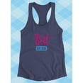 thumbnail image 3 of Best Dad Ever  Racerback Tank Women -Image by Shutterstock, Female Medium, 3 of 4