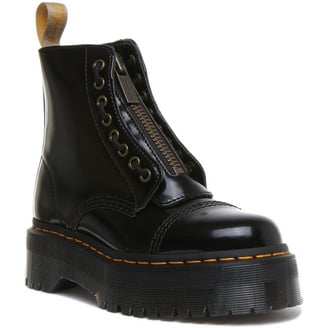 Dr. Martens 1460 Pascal Frnt Zip Boots Black - Walmart.com