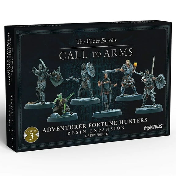 The Elder Scrolls: Call to Arms - Adventurer Fortune Hunters - 6 Unpainted Resin Figures
