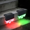 thumbnail image 1 of OUSITAID Solar Railing Light Outdoor LED Solar Fence Light Auto ON/OFF IP44 Solar Deck Light for Patio Yard Garden Pathway, 1 of 11
