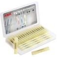 thumbnail image 1 of AIRIC Heat Shrink Butt Connectors 50pcs 12-10Gauge Waterproof Butt Connector Yellow Heat Shrink Marine Automotive Electrical Straight Wire Crimp Connectors, Yellow, 1 of 8