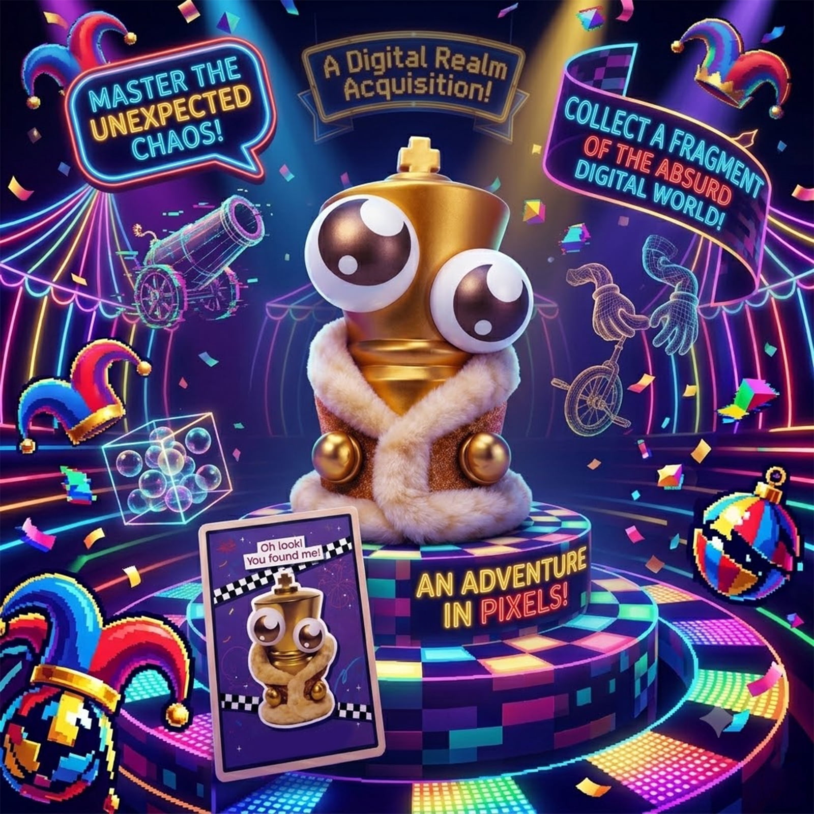 The Amazing Digital Circus，Blind Box Kinger，Super Rare
