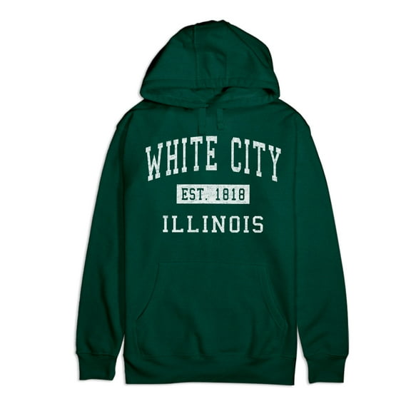 White City Illinois Classic Established Premium Cotton Hoodie