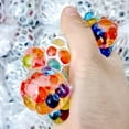 thumbnail image 4 of Mesh Relieve Stress Ball Colored Beads Led Luminous Grape Funny Squeeze Ball Toy, 4 of 7