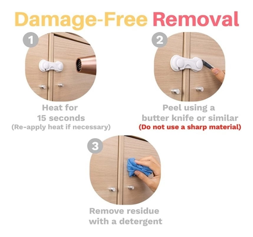 Applicable to 10 Pieces Child Safety Lock, Drawer for Children