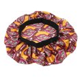 thumbnail image 3 of Sombrero de quimio para mujer Sombrero de Quimio de para Mujer, Gorro de Dormir Nocturno, Gorro de Peluquería, Turbante - Hojas, se describe B-Hojas Magideal Sombrero de quimio para mujer, 3 of 7