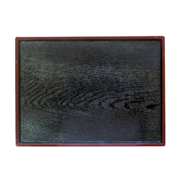 Excellante 13" x 9 1/2" Japanese lacquer ware, comes in each