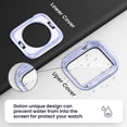 thumbnail image 5 of [2 in 1] for Waterproof Apple Watch Screen Protector Case SE Series 6 5 4 40mm, 360 Protective PC Face Cover Built-in Tempered Glass, Front & Back Bumper for iWatch SE 6 5 4 SE 2022 Accessories, 5 of 5