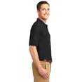 thumbnail image 3 of Port Authority K500 Mens Silk Touch Polo T-Shirt, Black - 6XL, 3 of 6