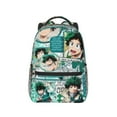 thumbnail image 3 of My Hero Academia Backpack, Anime Daypack Backpack, Casual Travel Laptop Backpack, Lightweight Large Capacity Book Bag, Fit 15 Inch Laptop, 3 of 7