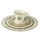 thumbnail image 3 of Set de mesa de porcelana Lenox Holiday de 5 piezas con ribete dorado, 3 of 5