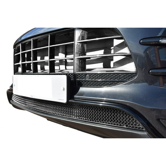 Porsche Macan Turbo - Lower Grill - Silver finish (2014 - 2018)