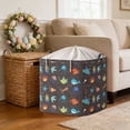 thumbnail image 4 of RKSTN fabric storage b ag Quilt Storage Bag For Household Large Capacity Sorting Of Quilts And Clothes Special For Moving And Packaging Clothes Waterproof Cloth Bag organization and storage, 4 of 5