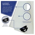 thumbnail image 5 of Tarps Now Translucent Tarp, (18' X 24') with Aluminium Grommets for Indoor and Outdoor - Waterproof Sheet Cover Heavy Duty Tarpaulin for Canopy Tent, Roof, Camping - Clear and White, 5 of 5