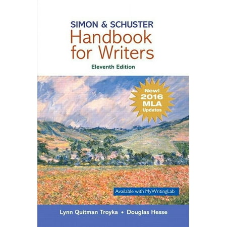 UPC: 9780134701332 | Simon & Schuster Handbook for Writers MLA Update Edition (Paperback)