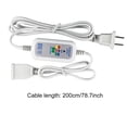 thumbnail image 4 of Timer Extension Cord Extension Cable 60W Load, , 200cM Length for Ceiling Fan LED Light, 4 of 9