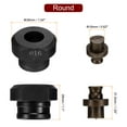 thumbnail image 2 of Troquel de perforación hidráulico Uxcell de 16 mm para acero angular, hierro y aluminio, burdeos y negro, 2 of 5