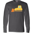 thumbnail image 3 of Inktastic Bulldozer Construction Truck Long Sleeve T-Shirt, 3 of 5