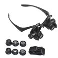 thumbnail image 1 of USB rechargeable, head-mounted magnifying glass, reading glasses and watch repair, 1 of 5