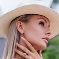 thumbnail image 2 of Body Candy 2mm CZ 14k Solid Gold Flat Back Earring for Women - Threadless Push-In Yellow Gold Stud Cartilage Earring, Helix Piercing Jewelry, Small Stud Earring Women Men, 2 of 7