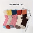 thumbnail image 5 of 5/10 Pair Pack Women's Thick Wool Socks - Warm, Comfortable, and Stylish, Perfect for Winter Boots and Casual Wear. Winter Socks | Geometric Pattern Socks | Textured Socks, 5 of 14