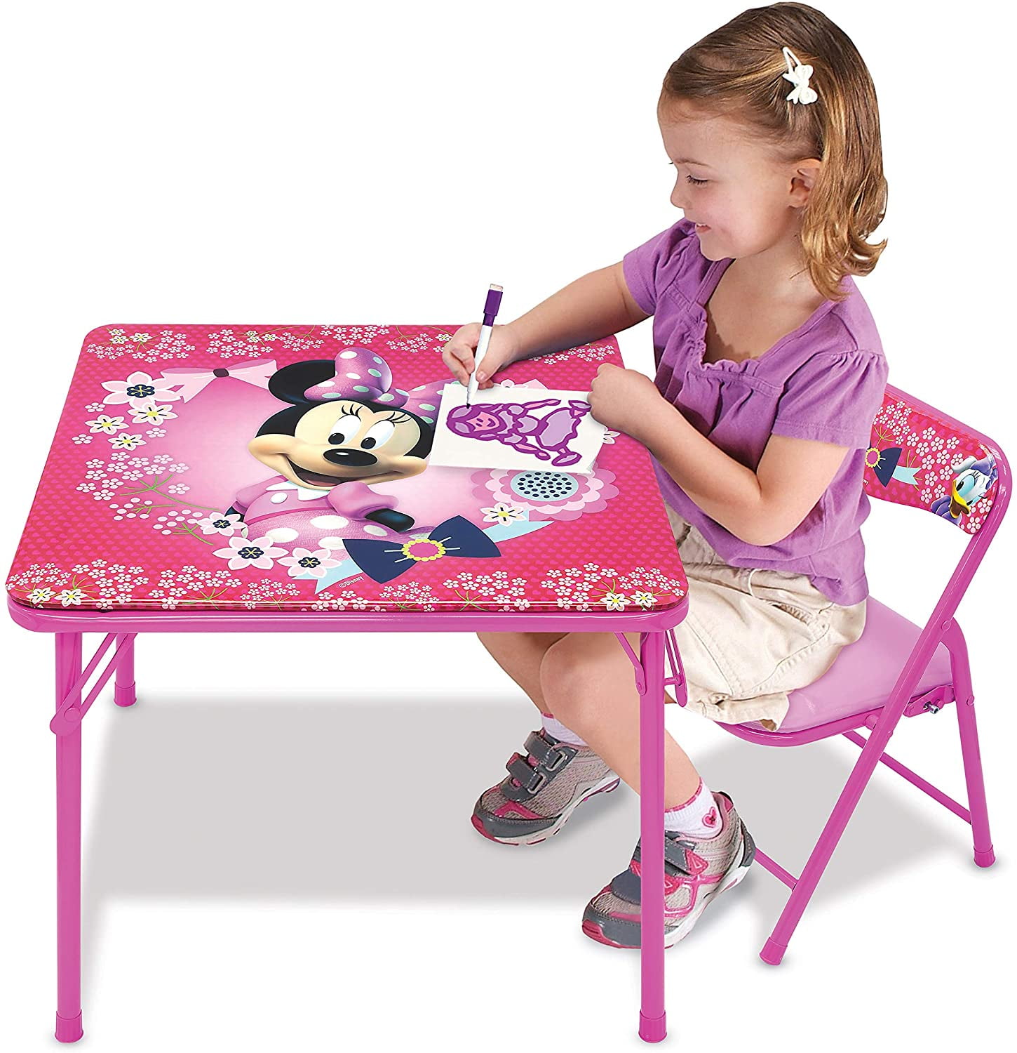 walmart minnie mouse table and chair set