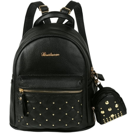 Vbiger 2 In 1 Pu Leather Backpack Vbiger Trendy Travel Backpack