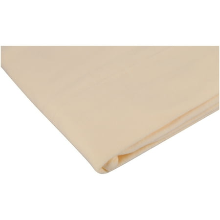 American Baby Co. Supreme Cotton Fitted Mini Crib Sheet, Ecru