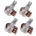 thumbnail image 2 of Paquete de 4 potenciómetros 500K Ohm Push Pull Potenciómetro de guitarra para guitarra eléctrica, 2 of 7