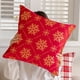 thumbnail image 4 of Funda de almohada navideña Funda de almohada de invierno para dormitorio Funda de almohada con estampado navideño Decoración navideña Regalo navideño Funda de almohada roja, 4 of 5
