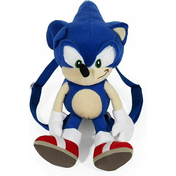Sonic the Hedgehog Doll Plush Backpack - Sonic Backpack