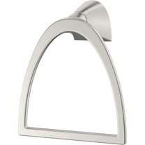 Pfister Karci Towel Ring, Hand Towel Holder for Bathroom, Wall-Mounted, Screw-In, Spot Defense Brushed Nickel Finish, BRBKA0GS