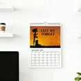 thumbnail image 6 of 2026 Military Remembrance Wall Calendar - Lest We Forget,12-Month (Jan 2026-Dec 2026),11.02" x 7.09",Twin-Wire Bound,Thick No-Bleed Paper for Office, 6 of 6