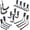 Slatwall Hooks - 14 Pack, variant on Slatwall Hooks 8 Pack, Heavy Duty Garage Wall Organizer for Power Tools and Cords, Slat Wall Hanging Hooks fit Standard 3-Inch Slat Wall