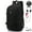 1803 Black, variant on Student Backpack Usb Charging Teenagers,1803 Black