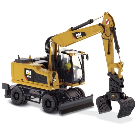 1:50 Scale Cat M318F Wheeled Excavator | Core Classics Series Cat Trucks & Construction Equipment | 1:50 Scale Model Diecast Collectible Model 85508C
