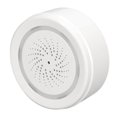 thumbnail image 1 of Alarma de sirena, 105db de luz de sonido alarma de impacto resistente a la inalámbrica pequeña para el hogar para restaurante para tuya, 1 of 7