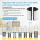 thumbnail image 2 of Filtro de carbón activado HEPA y vidrio Combi 360° para purificador de aire Dyson, 2 of 9