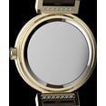 thumbnail image 4 of Timex Women's Dress 31mm Watch - Black Strap Silver-Tone Dial Gold-Tone Case, 4 of 5