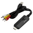 thumbnail image 1 of Zerodis Converter Cable, Durable Video Adapter Cable Lightweight Pofessional Male To Male Converter Cable, For Cable Converter TV VHS VCR, 1 of 8