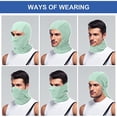 thumbnail image 4 of Riding mask headgear outdoor sports bike summer sunscreen ice silk magic, 4 of 5