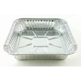 thumbnail image 4 of Durable Packaging Square Aluminum Foil Cake Pan- Disposable Baking Containers/Tins (pack of 50), 4 of 4