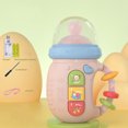 thumbnail image 2 of Modelo De Juego Juguete Musical para teléfono móvil con biberón de simulación eléctrica de dibujos animados para bebés recién nacidos Sywqhk libre de BPA, 2 of 9