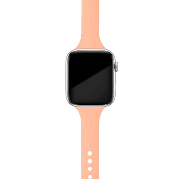 Correa delgada para Apple watch band 44mm 40mm 38mm 42mm ultra 49mm Pulsera de silicona correa iWatch series 6 se 5 4 3 7 8 45mm 41mm Tan Jianjun unisex