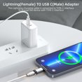 thumbnail image 4 of Conector Cargador Tipo C No para Audio/OTG IPhone 15/iPad Air/Samsung, 4 of 9