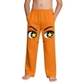 thumbnail image 2 of ATOGUTA Boys Lounging Pants Funny Graphic Sweatpants Athletic Sports Pants for Kids Size 4T-14, Orange, 2 of 5