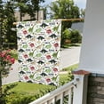 thumbnail image 5 of Wukai Cute Dinosaurs Garden Flags Double Sided Welcome Garden Yard House Flags Outside Outdoor House (Only Flag), 5 of 8