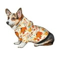thumbnail image 6 of Uemuo Pumpkin Fall Pears for Winter Dog Hoodie Sweatshirts with Pockets Warm Dog Clothes for Small Dogs Chihuahua-Medium, 6 of 8